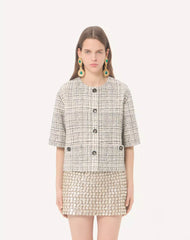 Square Tweed Jacket
