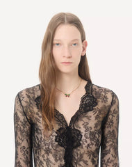 Stretch Lace Cardigan