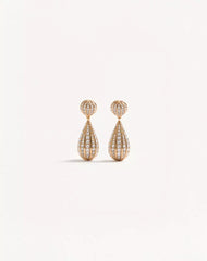 Poetiques Des Gouttes Metal And SwarovskiÂ® Crystal Earrings
