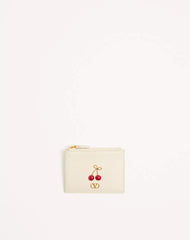 Cherryfic Grainy Calfskin Cardholder