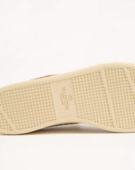 Royco Trainer In Hair Calf With Fauve Eclat Print And Nappa Calfskin