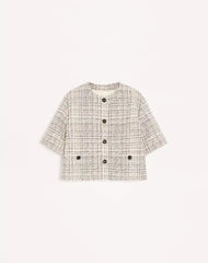 Square Tweed Jacket
