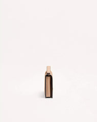 VLogo Signature Grainy Calfskin Wallet With Chain