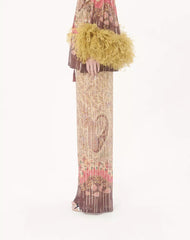 Pekin Trousers With Voyage Imaginaire Paisley Print