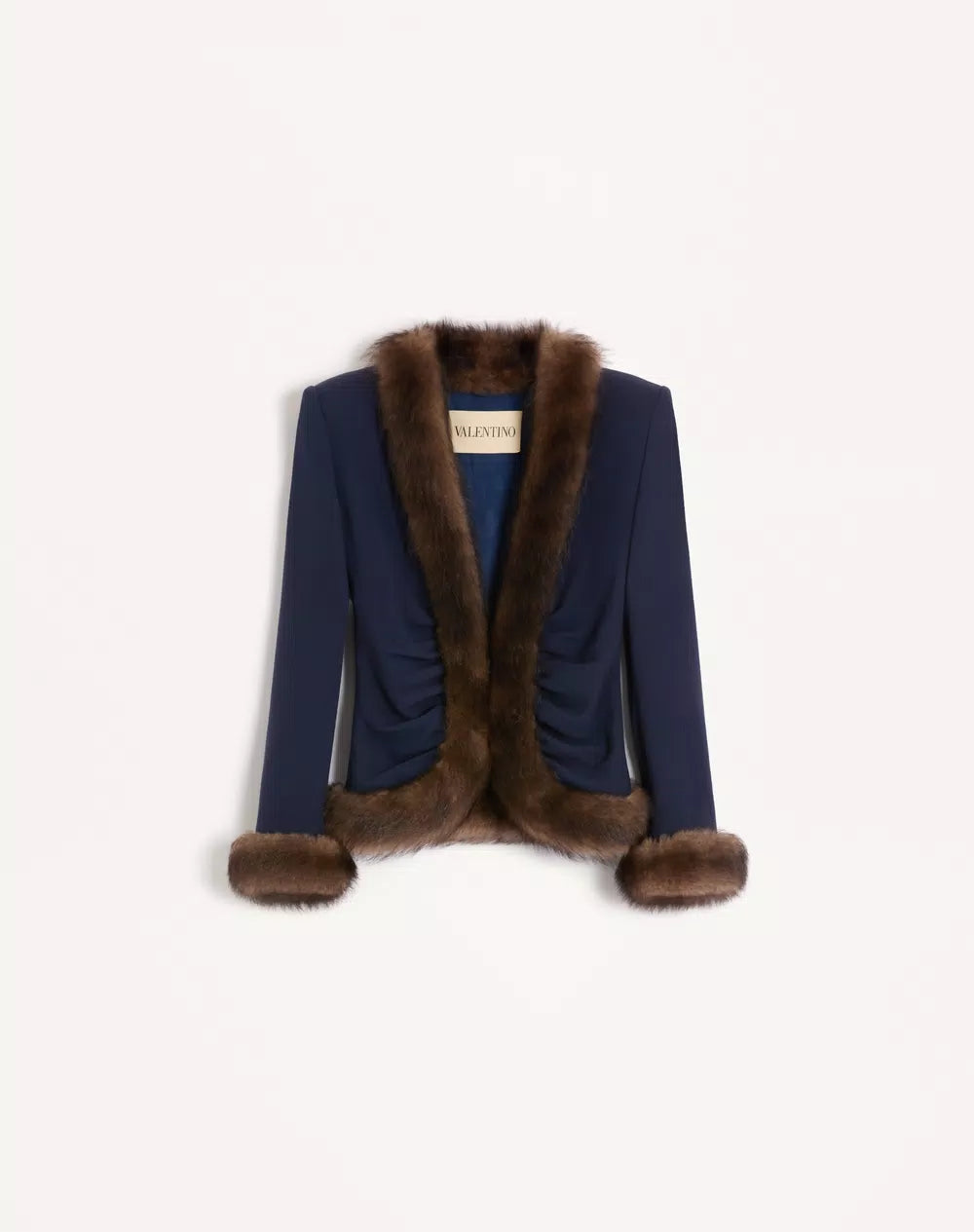 Wool Crepe Jacket