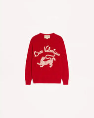 Embroidered Wool Jumper