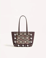 Valentino Garavani NellcÃ´te Mini Embroidered Shopping Bag