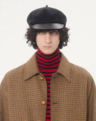 Valentino High-Neck Wool Jumper With VLogo Patch