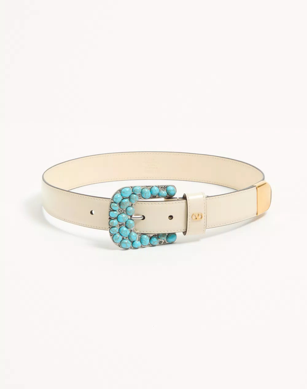 VLogo Signature Brushed Calfskin Belt 30 Mm