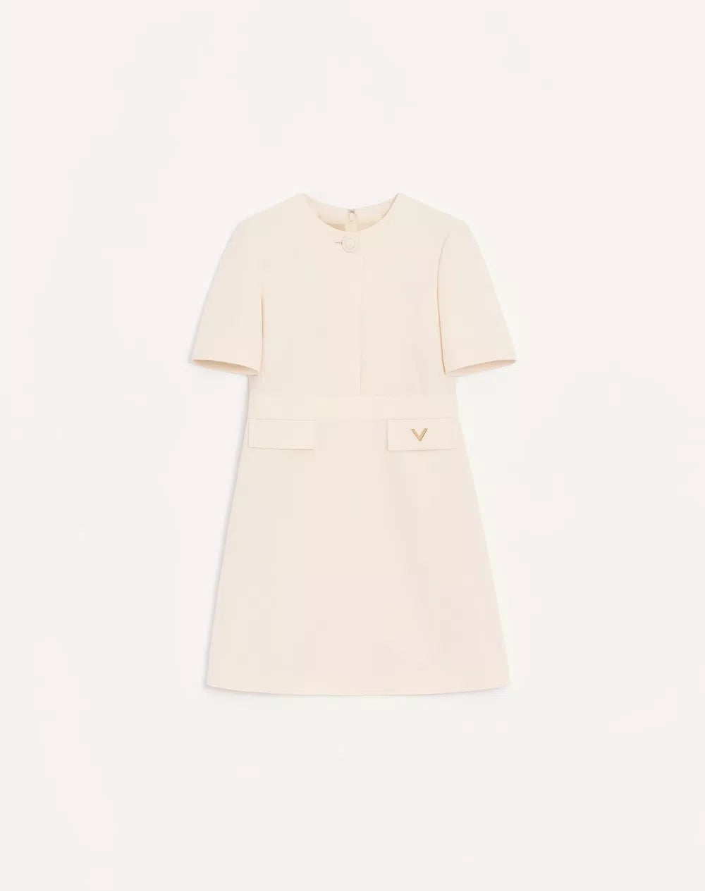Crepe Couture Short Dress