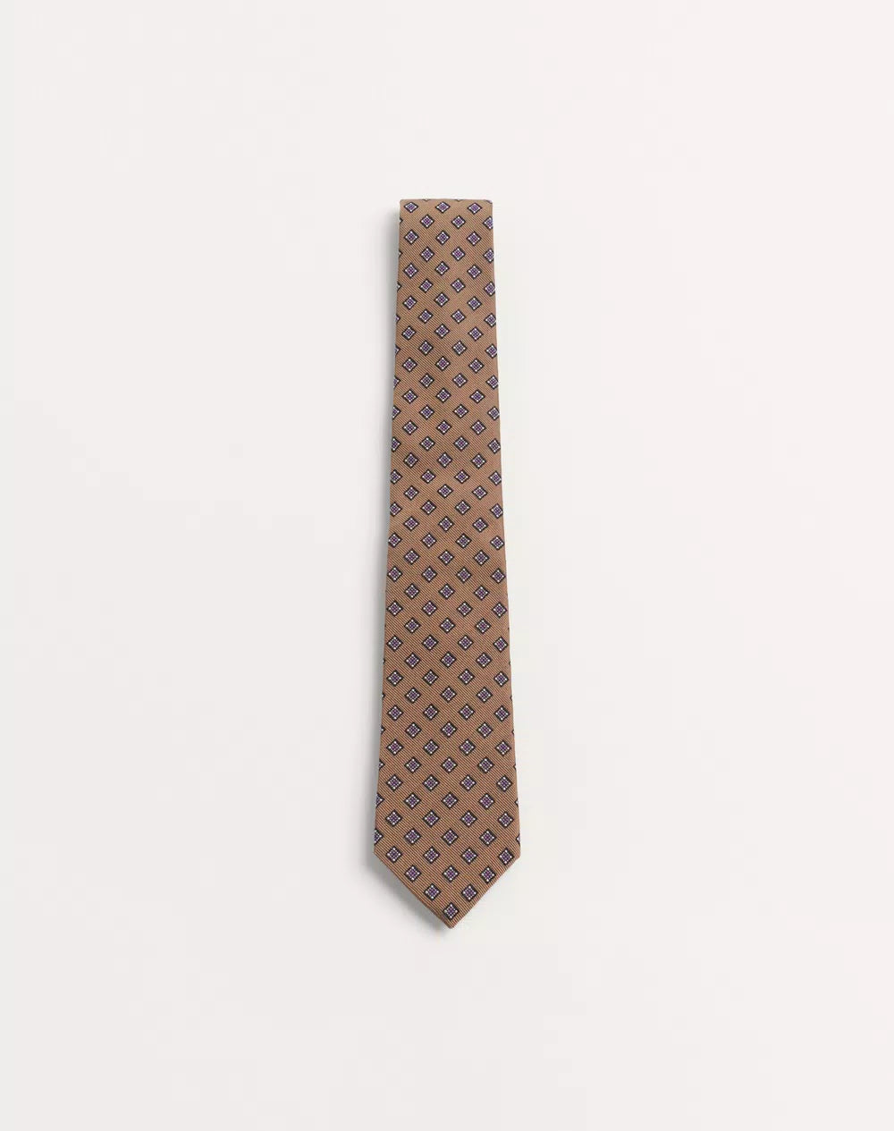 Valentie Micro-Check Silk Tie