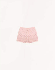 Sangallo Shorts With Fleur A Jours Daisy Pattern