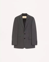 Valentino Single-Breasted Wool Jacket
