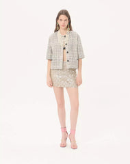 Square Tweed Jacket