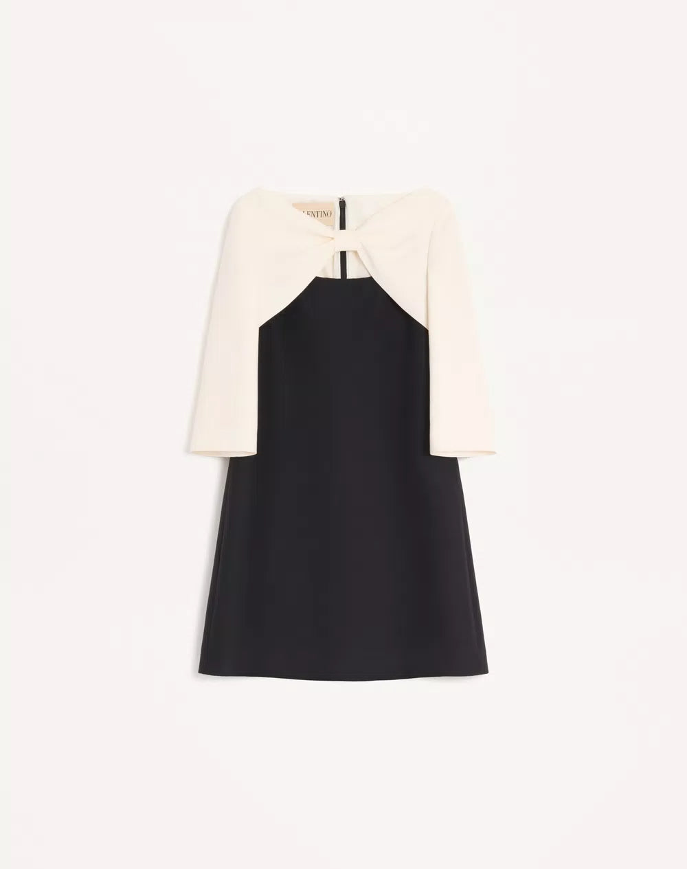 Crepe Couture Short Dress