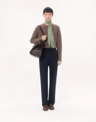Valentino Cashmere Cable-Knit Pullover With VLogo