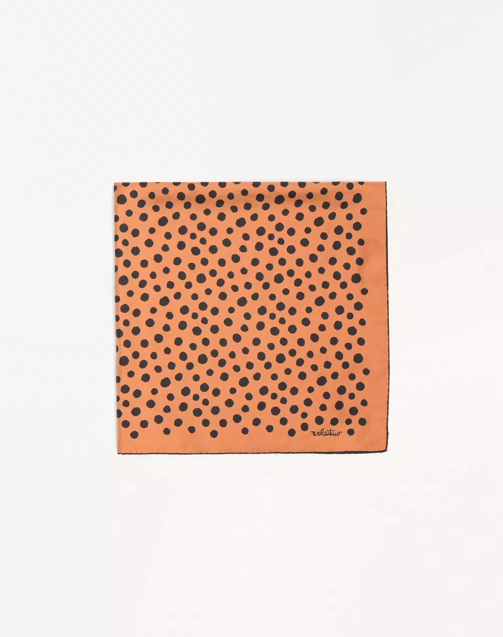 Dalmatian Polka Dot Silk Scarf