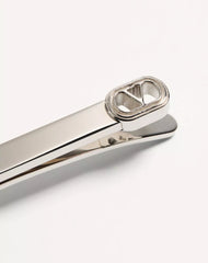 Valentino Vlogo Signature Metal Tie Clip