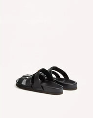 Studshield Slide Sandal In Calfskin