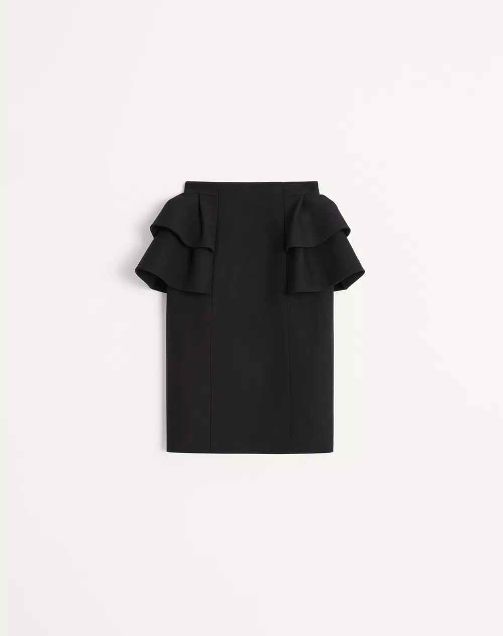 Crepe Couture Midi Skirt