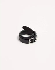 Valentino Garavani Flaneuse Belt In Shiny Calfskin 30 Mm
