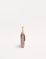 Rockstud Grainy Calfskin Pouch