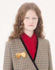 Trop Chou Metal Brooch