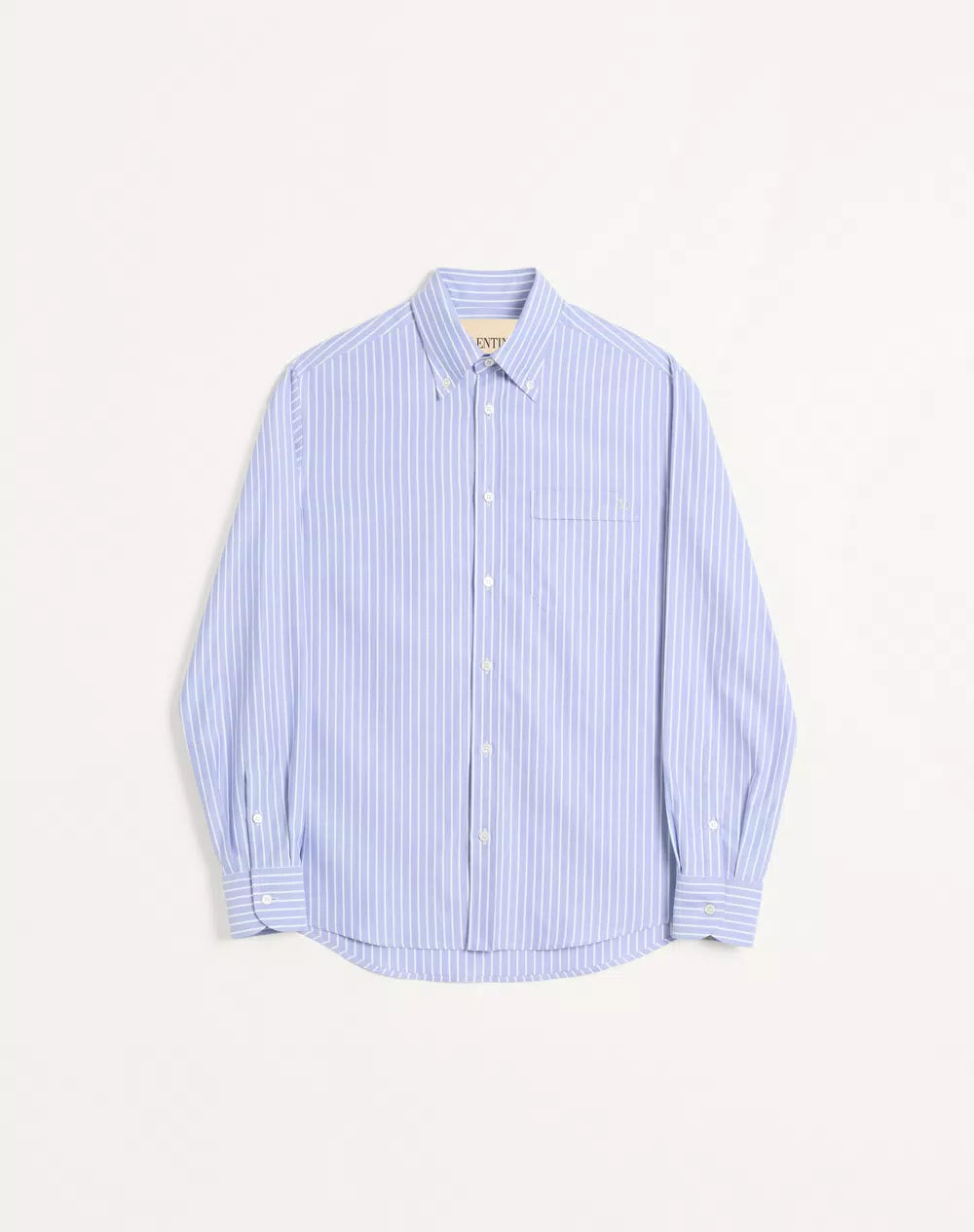VLogo Embroidered Cotton Shirt