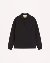 Valentino Cotton Polo Shirt With Vgold