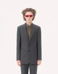 Valentino Single-Breasted Wool Jacket