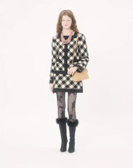 Damier Tweed Jacket