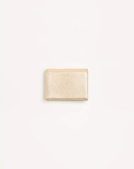 VLogo Signature Wallet In Laminated Grainy Calfskin With Jewel Logo