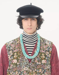 Valentino Gobelin Waistcoat With Jacquard AprÃ¨s L'Hiver Pattern