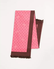 Cotton Sarong With Stelline E Firma Starry Print With Tassel Trim