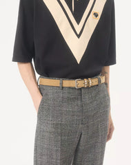 Valentino Garavani Flaneuse Suede Belt 30 Mm