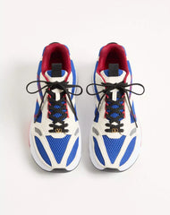 Demivee Trainer In Mesh Fabric With Suede Inserts