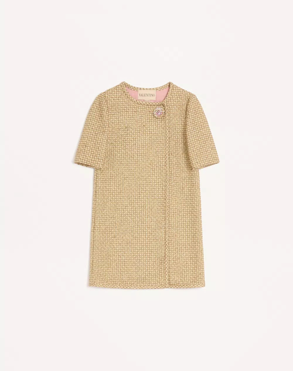 Short Canestrello Lurex Tweed Dress