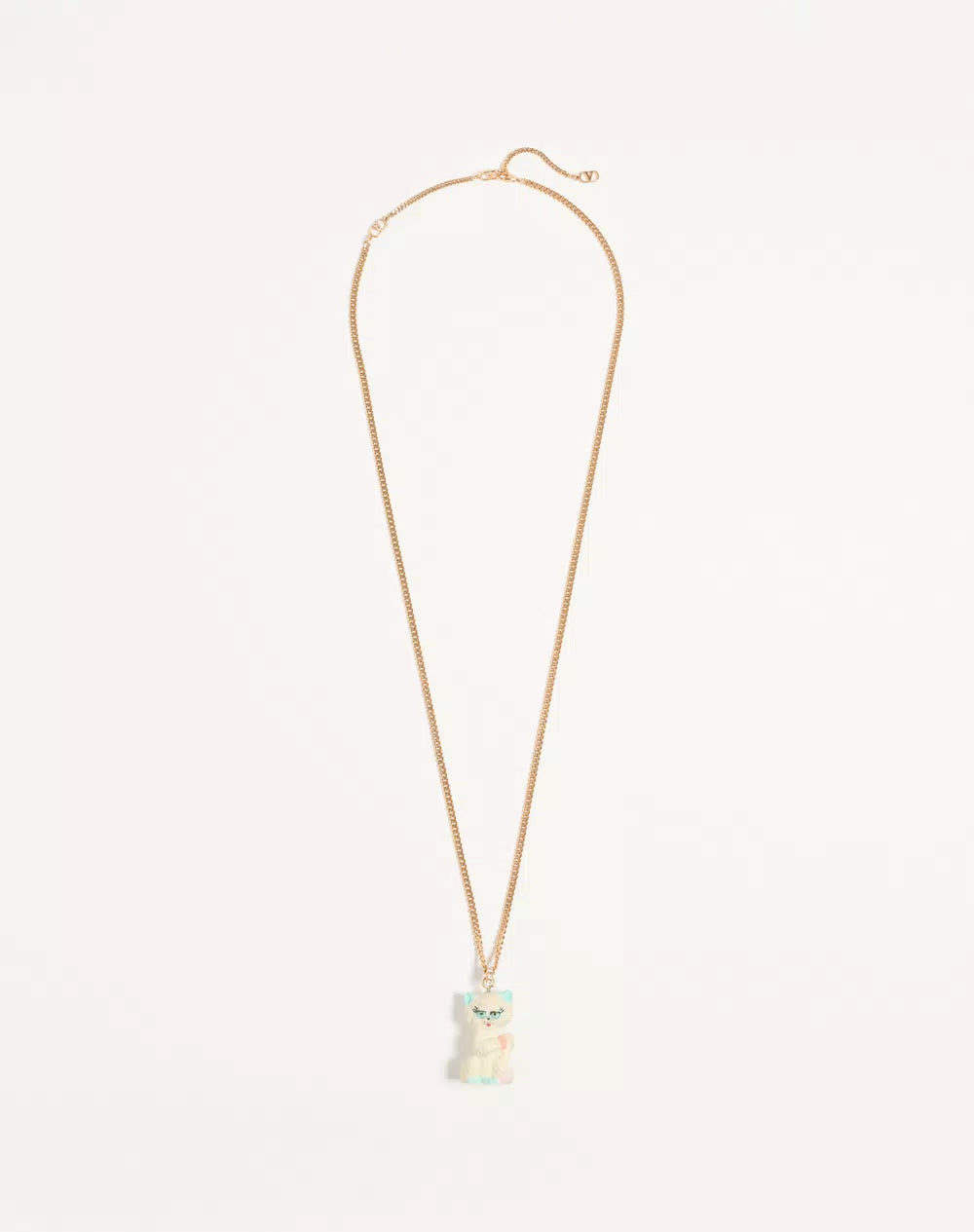 Valentino Le Chat De La Maison Necklace In Nylon And Metal