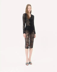 Stretch Lace Cardigan