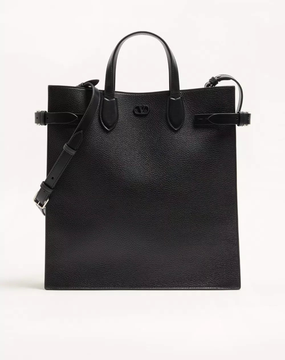 Valentino Garavani Antibes Medium Tote Bag In Grained Leather