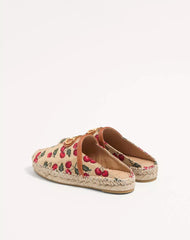 VLogo Signature Mule With Cherryfic Motif 25Mm