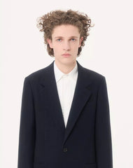 Valentino Cotton Poplin Shirt With Pleated Plastron And Lace Details