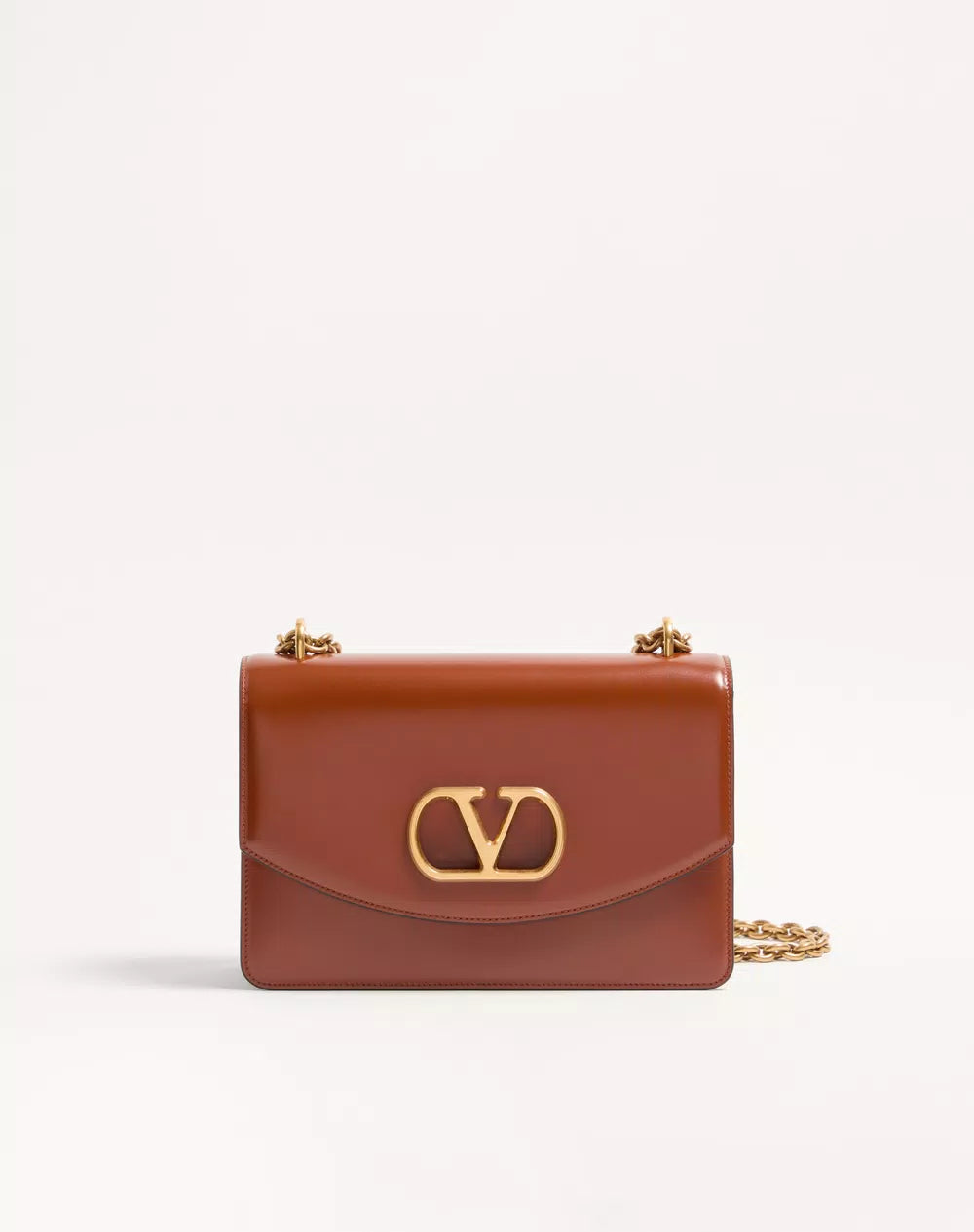 Valentino Garavani Vain Shoulder Bag In Shiny Calfskin