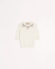 Embroidered Cotton Top