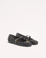 Ondette Rubber Ballerina With Scallop Pattern 05Mm