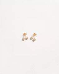 Cherryfic Metal And SwarovskiÂ® Crystal Earrings