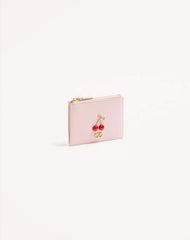 Cherryfic Grainy Calfskin Cardholder