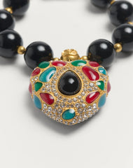 Coeur Royal Bracelet In Metal, Resin, Enamel And SwarovskiÂ® Crystals