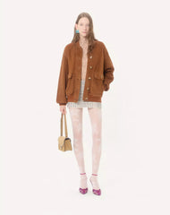 Suede Caban