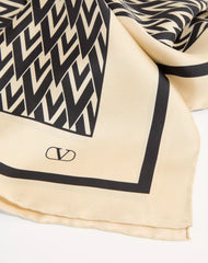 Toute La V Silk Scarf